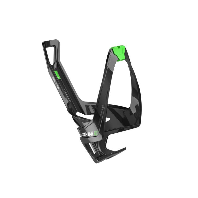 Cannibal XC Cage (glossy black, green graphic, bio-based)