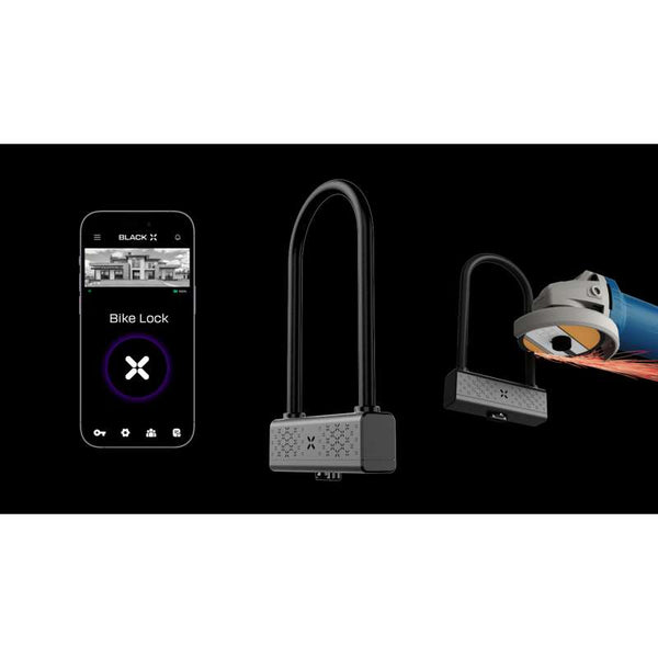Black X Titan - Smart U-Lock RockSolid