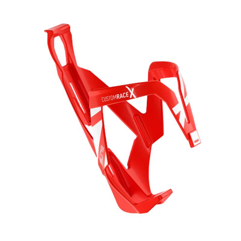 CUSTOM RACE X RED GLOSSY WHITE GRAPHIC
